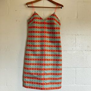 J Crew Collection Jacquard Dress